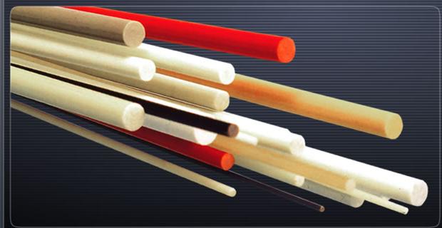 fibreglass GRP rods are pultruded